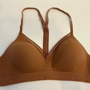 Athleta | Mocha Brown A-C Everyday T Back Sports Bra| Size M